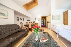2403 Charmante Dachwohnung mit hohen Decken und Suedbalkon